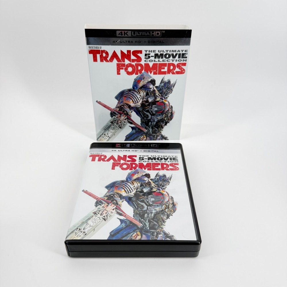 Transformers: The Ultimate 5-Movie Collection (Ultra HD) - No Digital Codes MINT